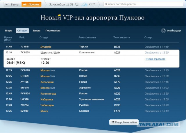 В Египте разбился российский пассажирский самолет, Airbus-321 "Когалымавиа"