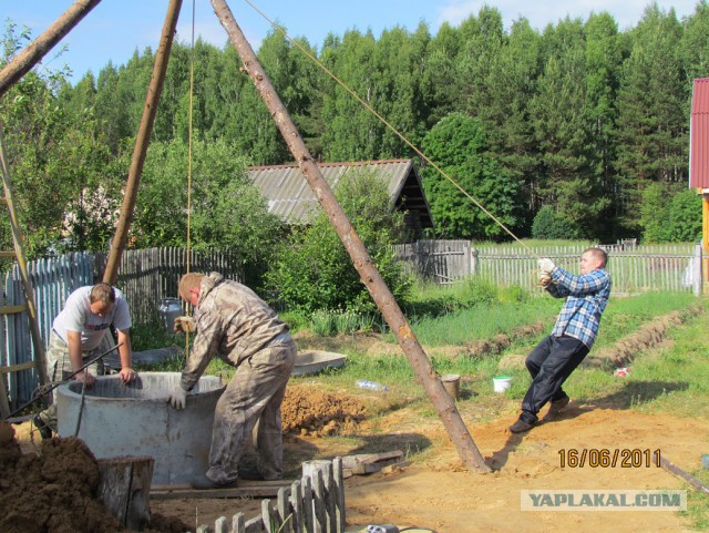 Как я воду на даче добывал!