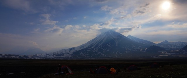 Камчатка. Природный парк Ключевской группы вулканов.