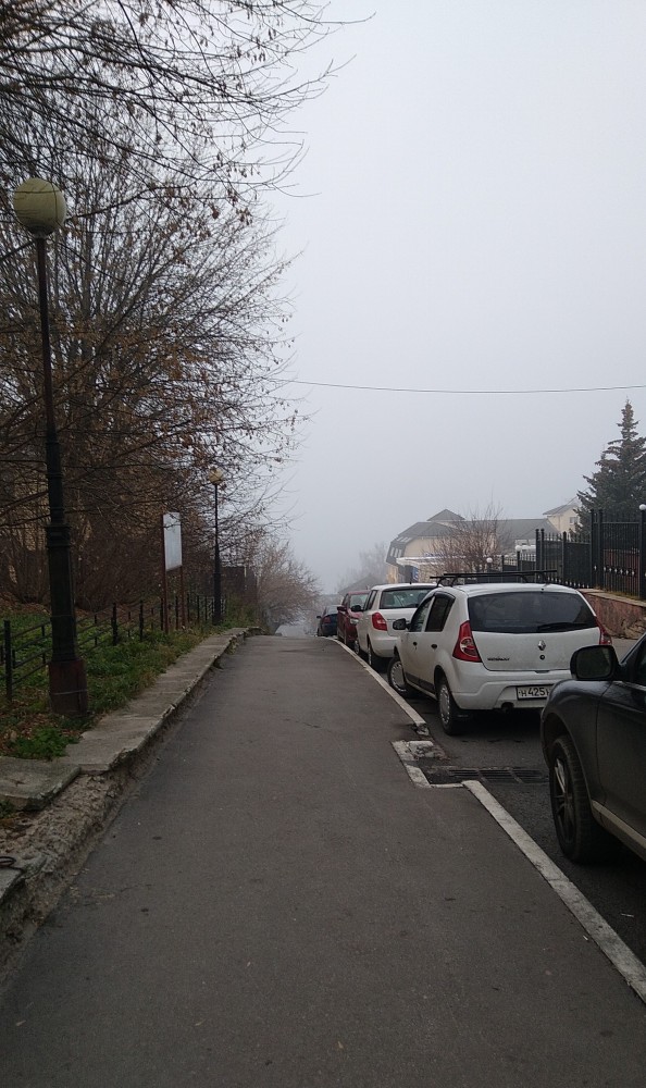 Туман в Москве