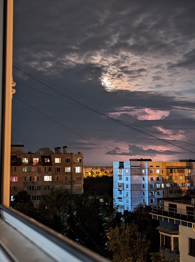 Вид из окна