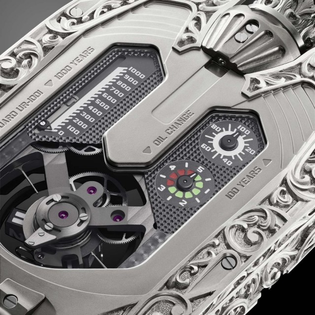 Швейцарская Urwerk создала часы с уникальной гравировкой и шкалой на 1000 лет по цене более ₽36 млн