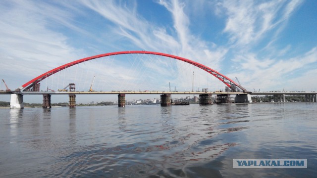 Третий мост в Новосибирске почти готов!