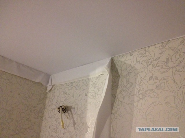 Натяжные потолки из ткани