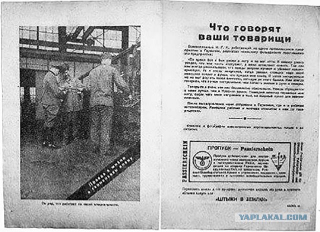 Фашисткие листовки