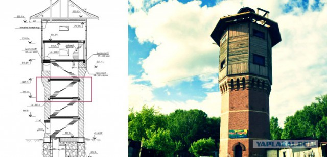 Семейная пара архитекторов превратила старую водонапорную башню в довольно уютное жилище