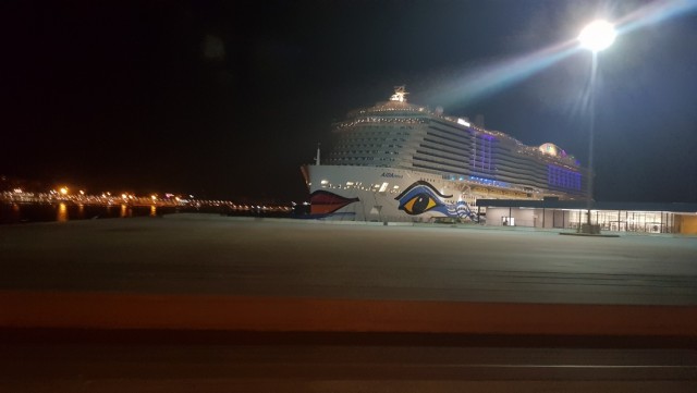 Сборка круизного лайнера AIDA Nova