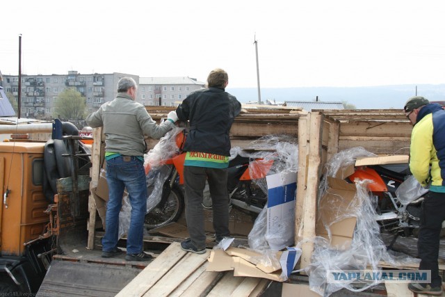 В Монголию на мотоциклах 2006