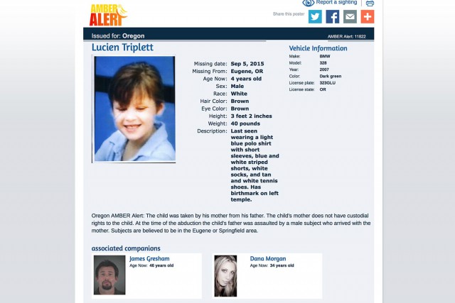 Про похищения детей в Америке...