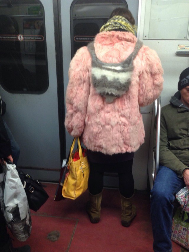 Модные люди из метрополитена
