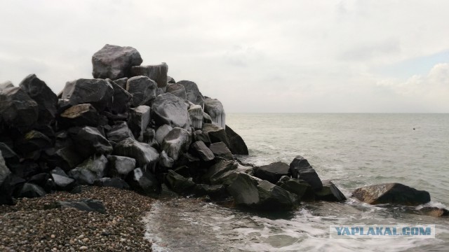 В Крыму опять пустые пляжи