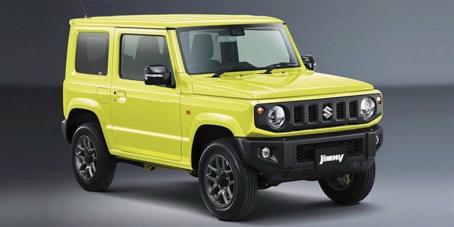 Новый Suzuki Jimny: первые официальные фото