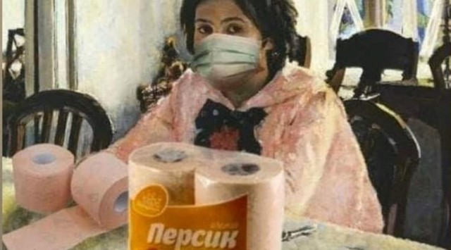 Девочка с персиками