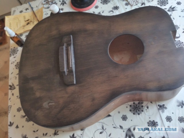 Восстановление старой гитары-калькулятора своими руками в домашних условиях
