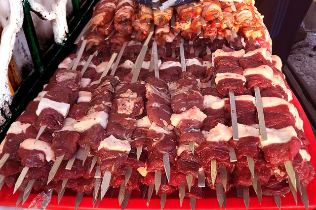 Беш-панжа, или Пятипалый шашлык