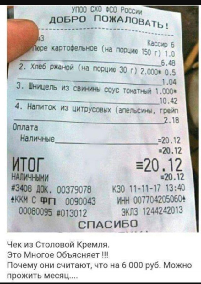 В Думе призвали россиян питаться скромнее: бульон на костях