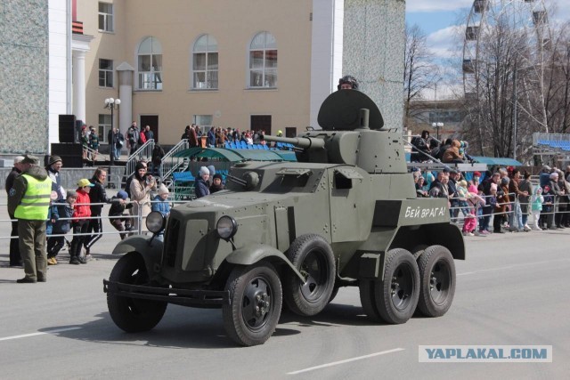 Фоторепортаж с  Парада Победы в Верхней Пышме