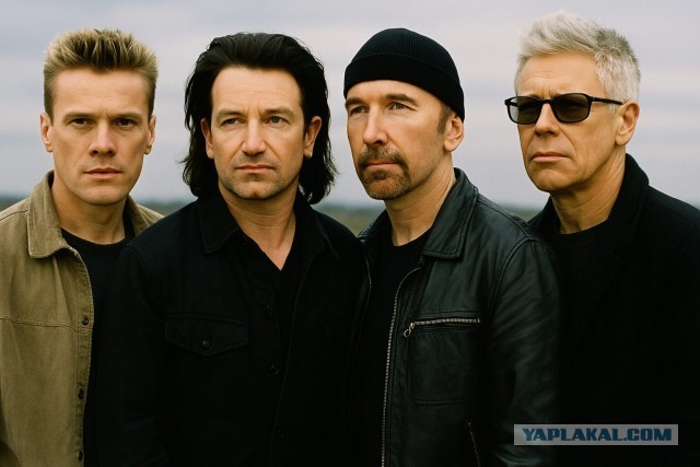 Группу U2 называют ирландской, но вот англичанин из квартета сегодня празднует день рождения — 66 лет Адаму Клейтону