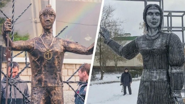 Когда ты пиздобол и устроился скульптором.