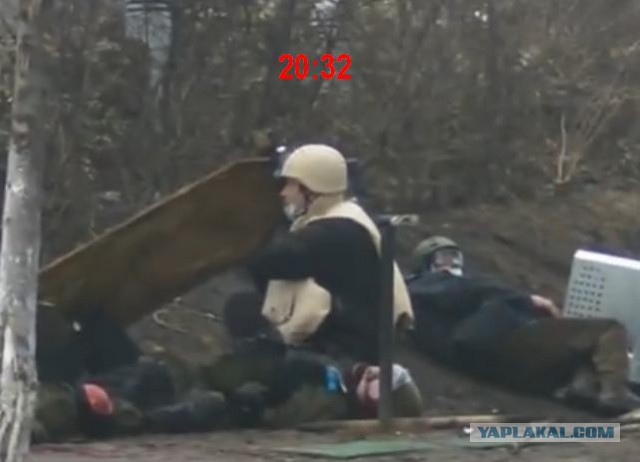 Видео стрельбы с места событий