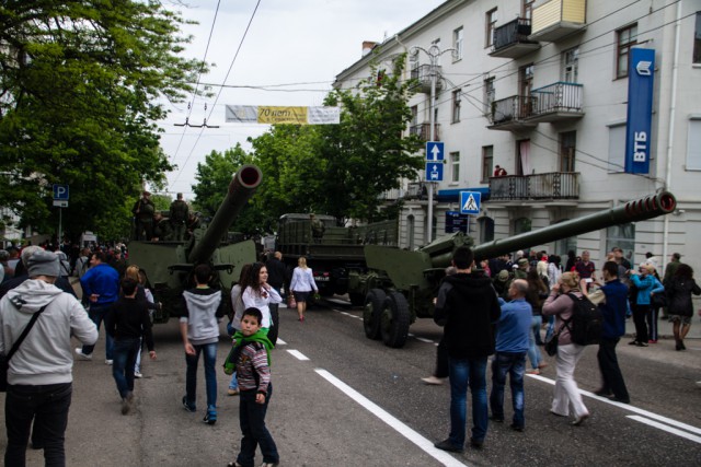 Парад Победы в Севастополе.
