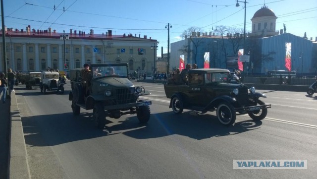 Парад 9 Мая 2015 в Санкт-Петербурге
