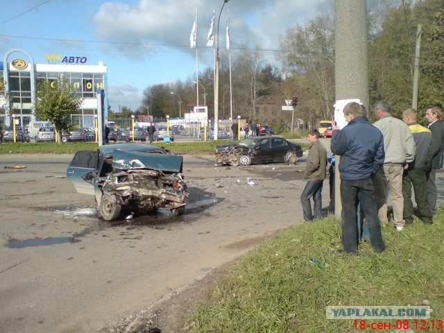 ДТП: Ваз Vs Газель Vs Hyunday