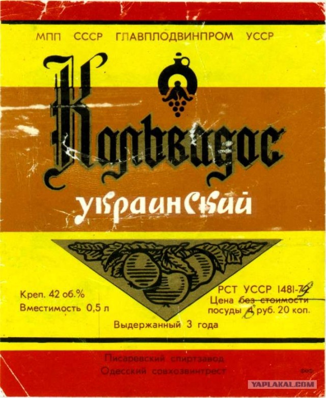 Алкогольные напитки из 90-х