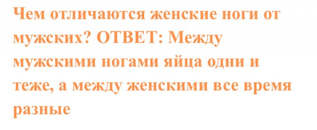 Различия мужской и женской анатомии