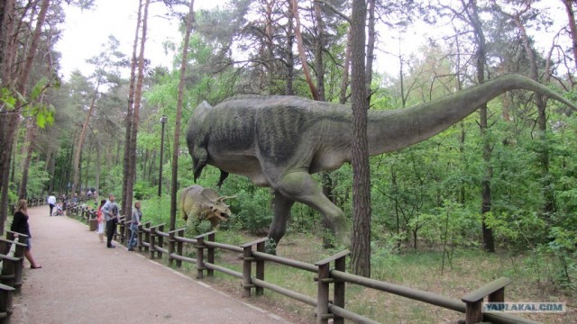 Поездка в парк динозавров (Польша)
