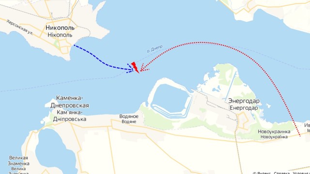 ⚡️В районе Энергодара высадился украинский десант