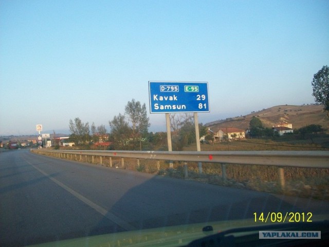 Путешествие Геленджик-Турция