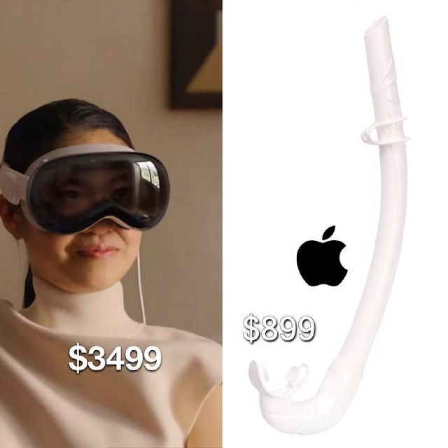 Мемы про очки Apple Vision Pro за 3500$ от народа