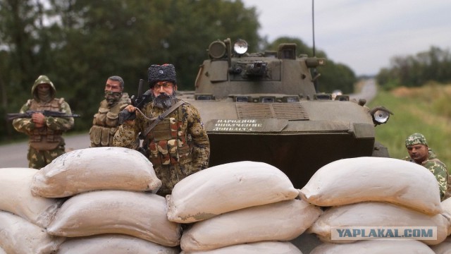 Блокпост ополчения Донбасса