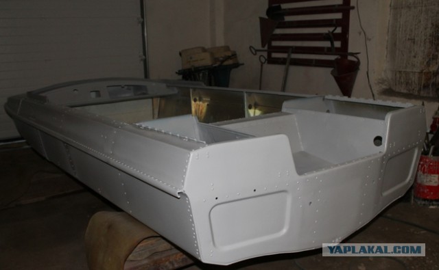 Реставрация Лодки Обь-3