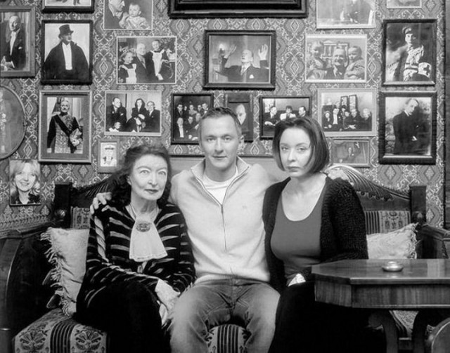 Знаменитости в кругу семьи.,  Фото из домашних архив