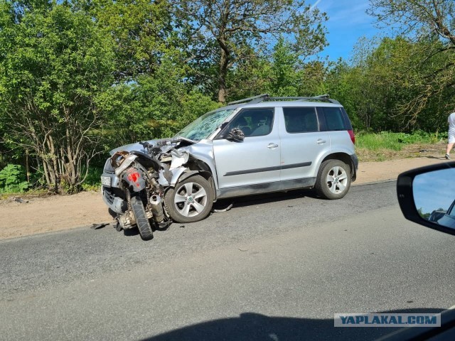 Момент гибели подростков в Ленобласти