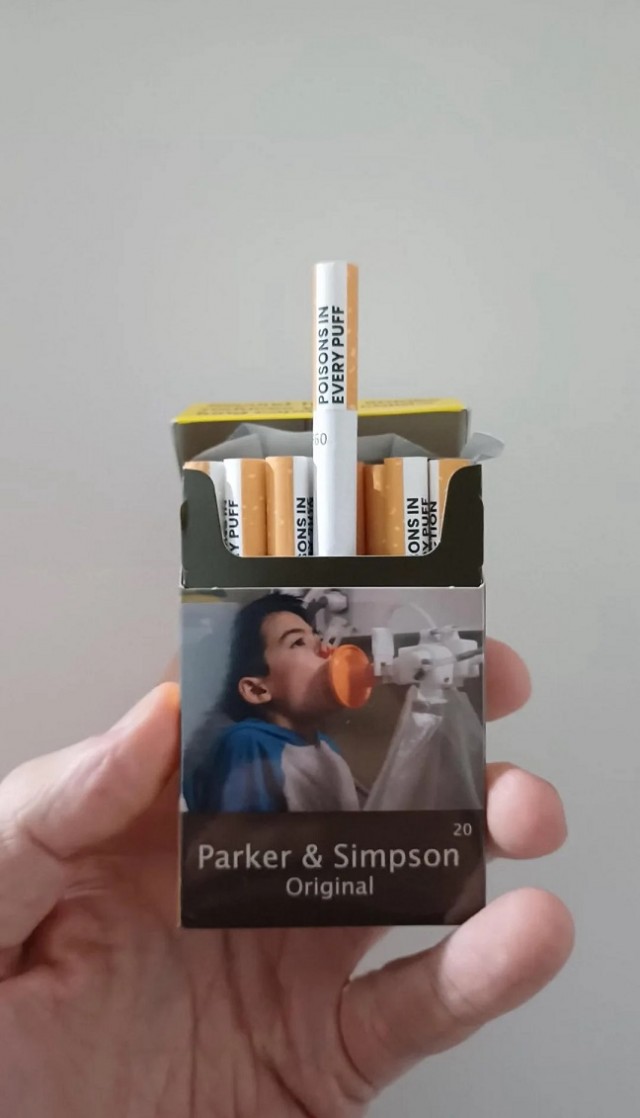 Предупреждение о вреде курения