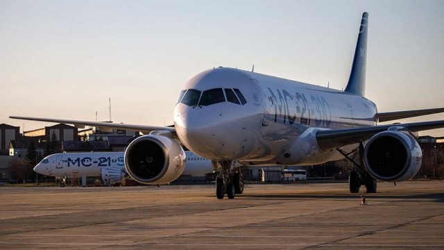 Самолет МС-21 за два года подорожал на 65%