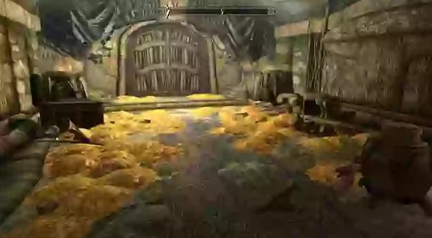 В Skyrim обнаружили секретную комнату со всеми сокровищами игры