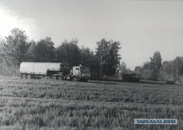 Автопробег грузовиков КАМАЗ 1978 год.