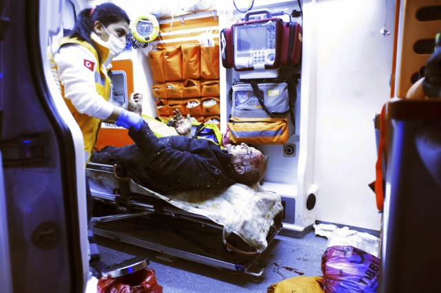 Сильный взрыв прогремел в центре Анкары