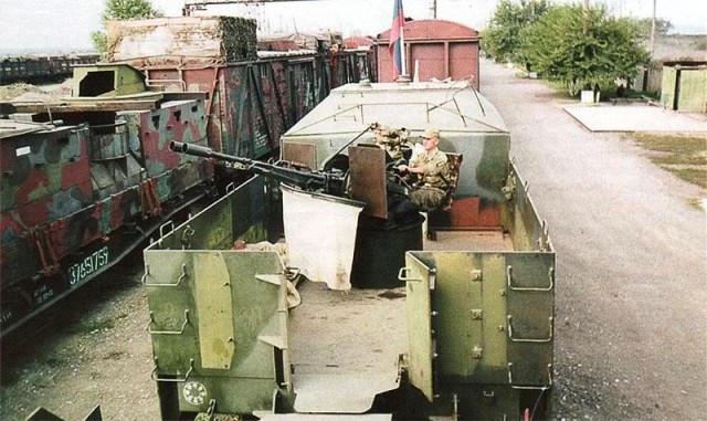 Бронированные поезда.