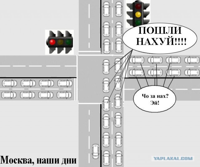 Как рождаются пробки на дорогах