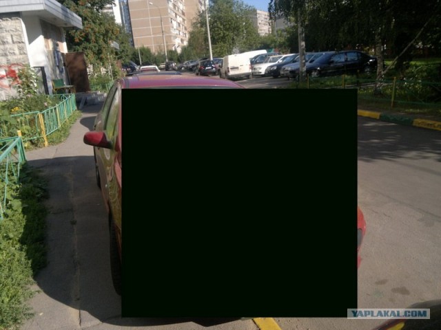 Жестокое наказание за неправильную парковку!