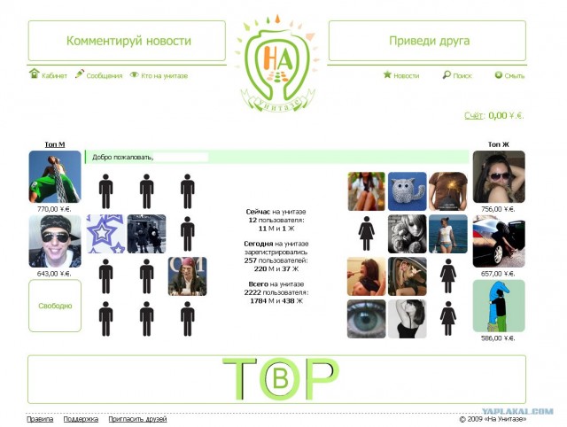 Социальная сеть нового формата