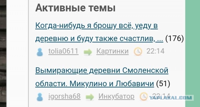 Когдa-нибудь я брошу вcё, уеду в деревню и буду также счастлив, как Серёгa