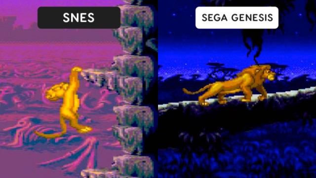 Игры SEGA против Super Nintendo