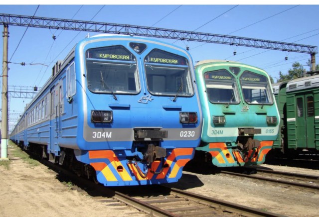 Старые электрички