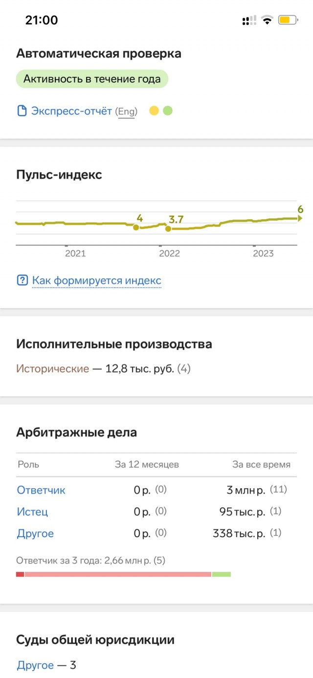 Найдена компания с самой большой  годовой выручкой в РФ.